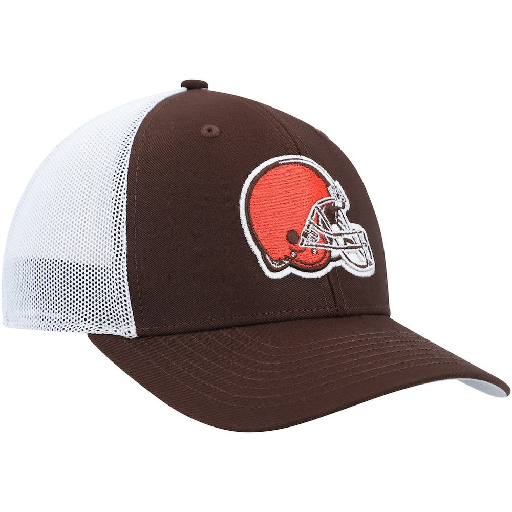 Cleveland Browns '47 Trophy Trucker Flex Hat - Brown/White Hats