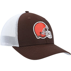 Cleveland Browns '47 Trophy Trucker Flex Hat - Brown/White Hats