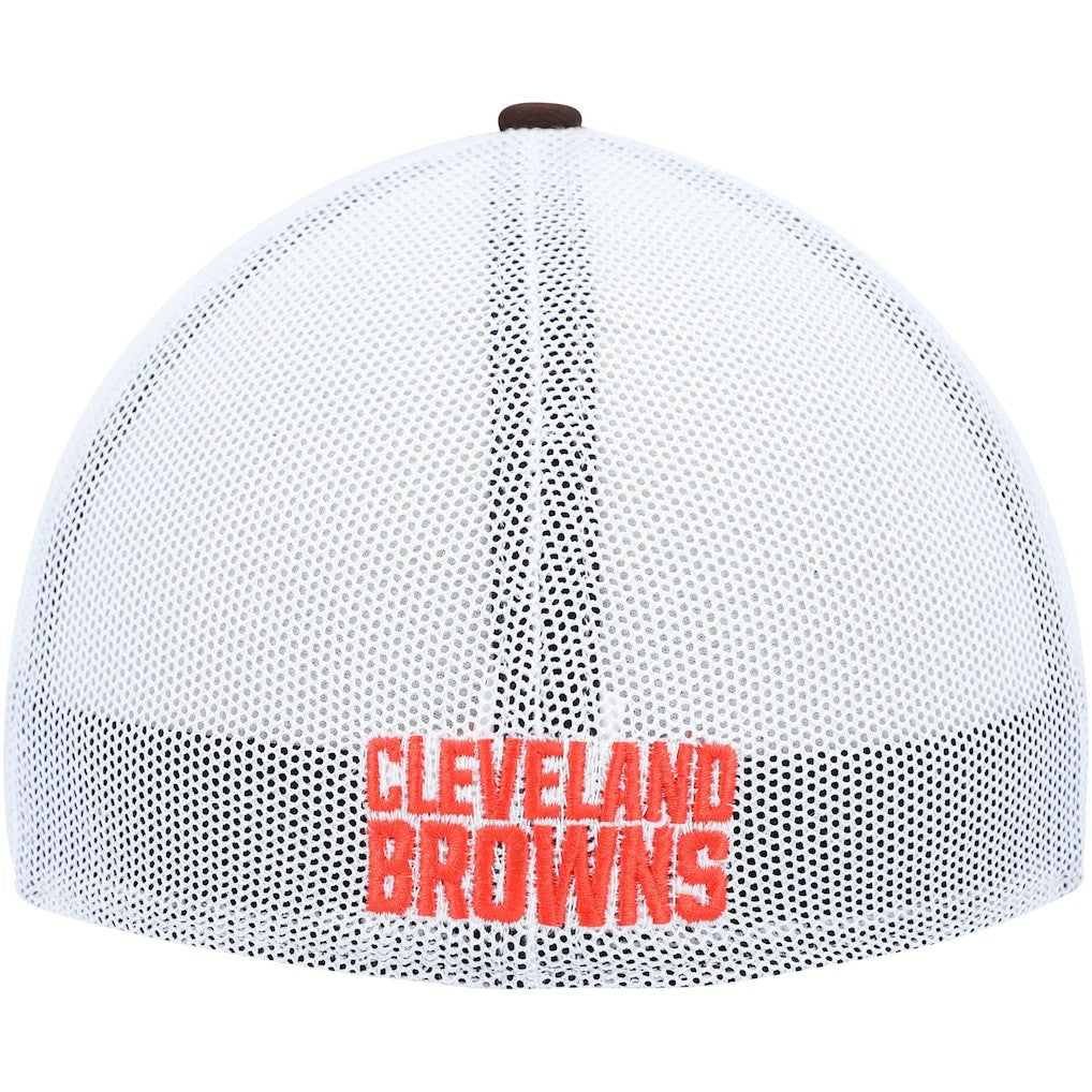 Cleveland Browns '47 Trophy Trucker Flex Hat - Brown/White Hats