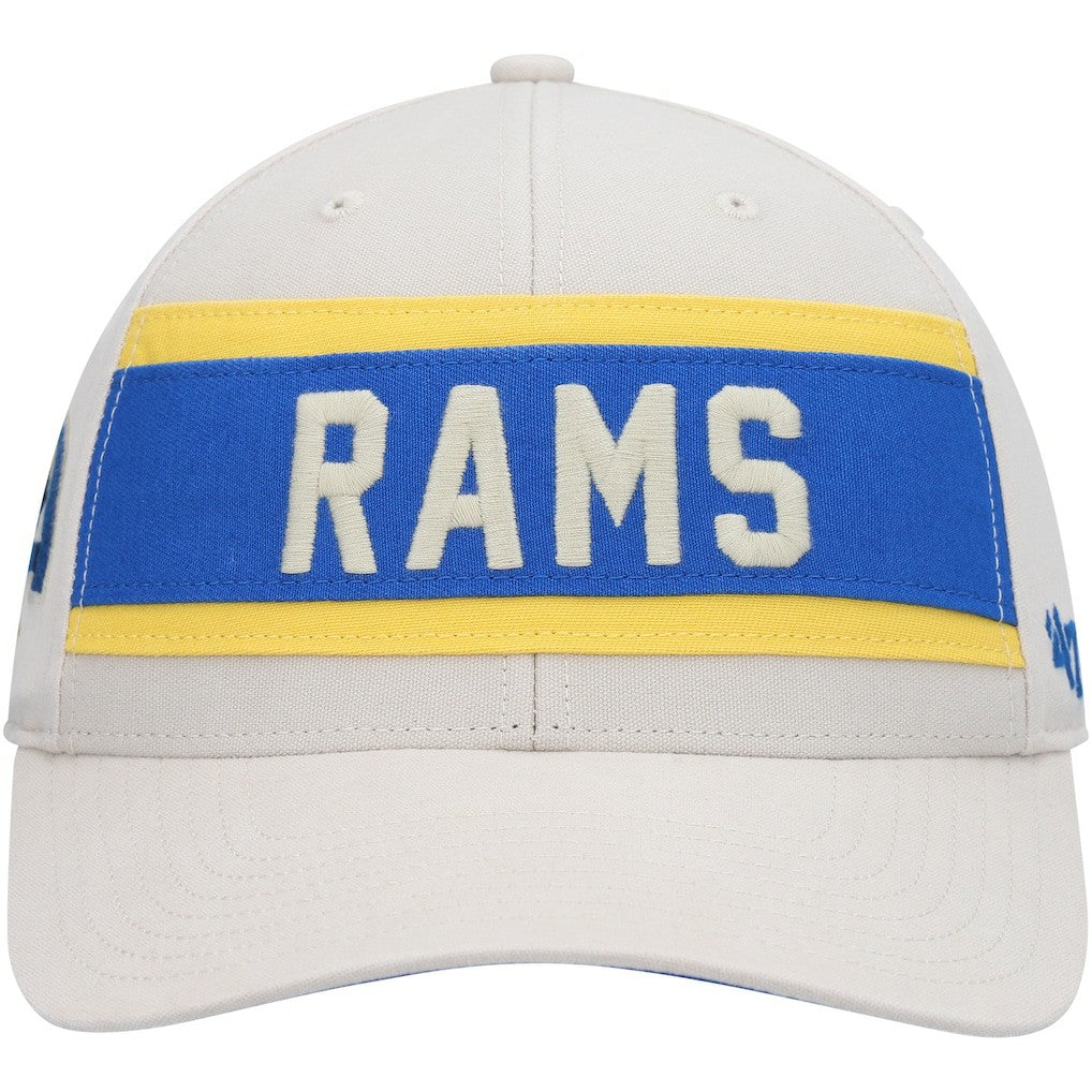 Los Angeles Rams '47 Crossroad MVP Adjustable Hat - Cream Hats