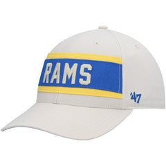 Los Angeles Rams '47 Crossroad MVP Adjustable Hat - Cream Hats