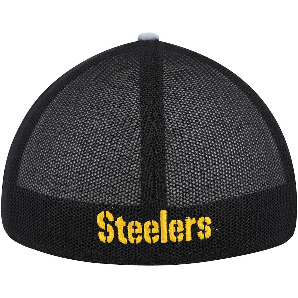 Pittsburgh Steelers '47 Motivator Flex Hat - Heathered Gray/Black Hats