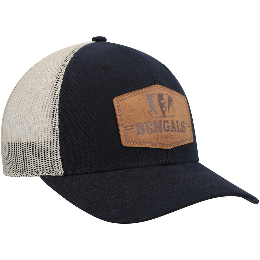Cincinnati Bengals '47 Rawhide Trucker Adjustable Hat - Dark Navy/Natural Hats