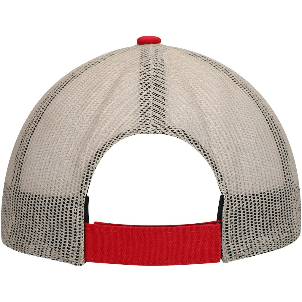 San Francisco 49ers '47 Rawhide Trucker Adjustable Hat - Scarlet/Natural Hats