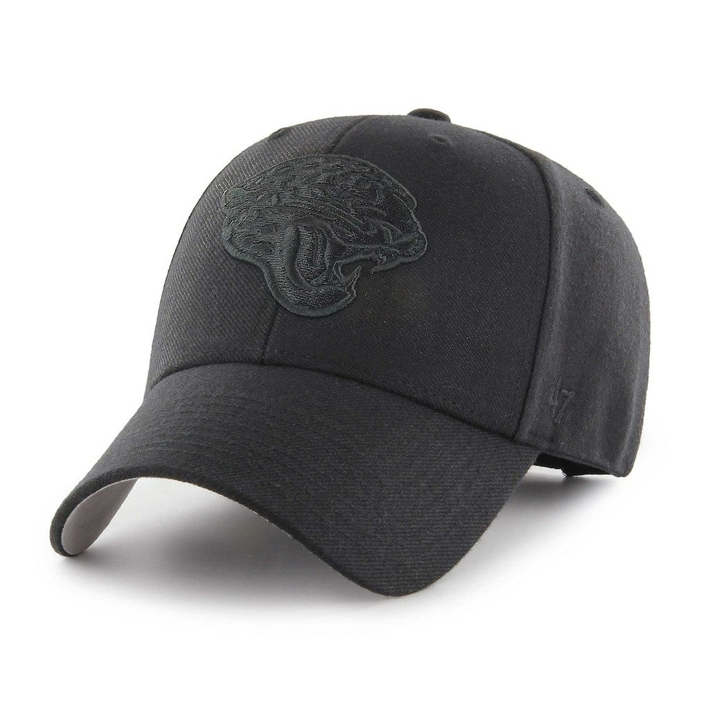 Jacksonville Jaguars '47 Tonal MVP Adjustable Hat - Black Hats