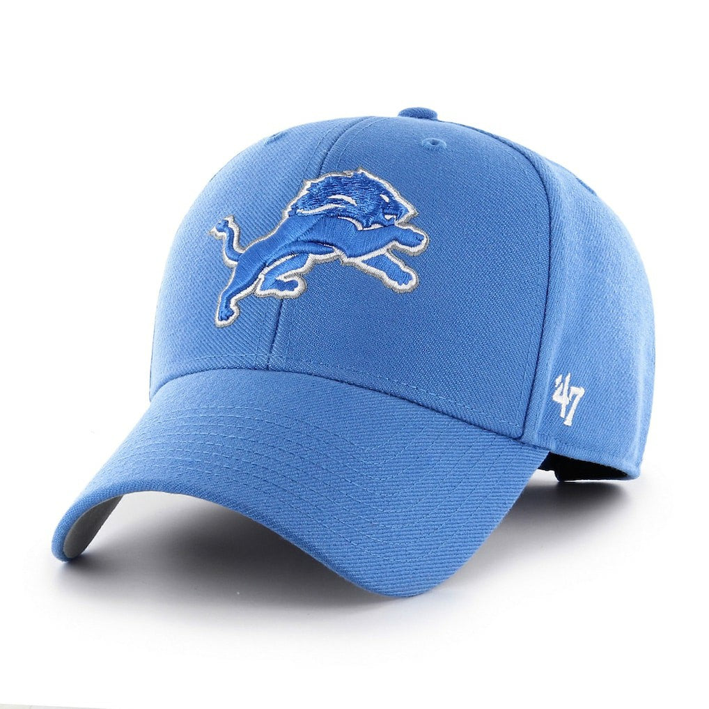 Detroit Lions '47 MVP Adjustable Hat - Blue Hats