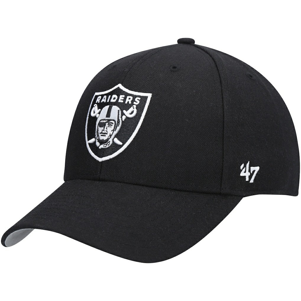 Las Vegas Raiders '47 MVP Adjustable Hat - Black Hats