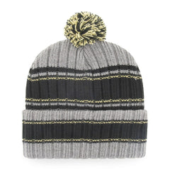 New Orleans Saints '47 Rexford Cuffed Knit Hat with Pom - Graphite/Black Hats