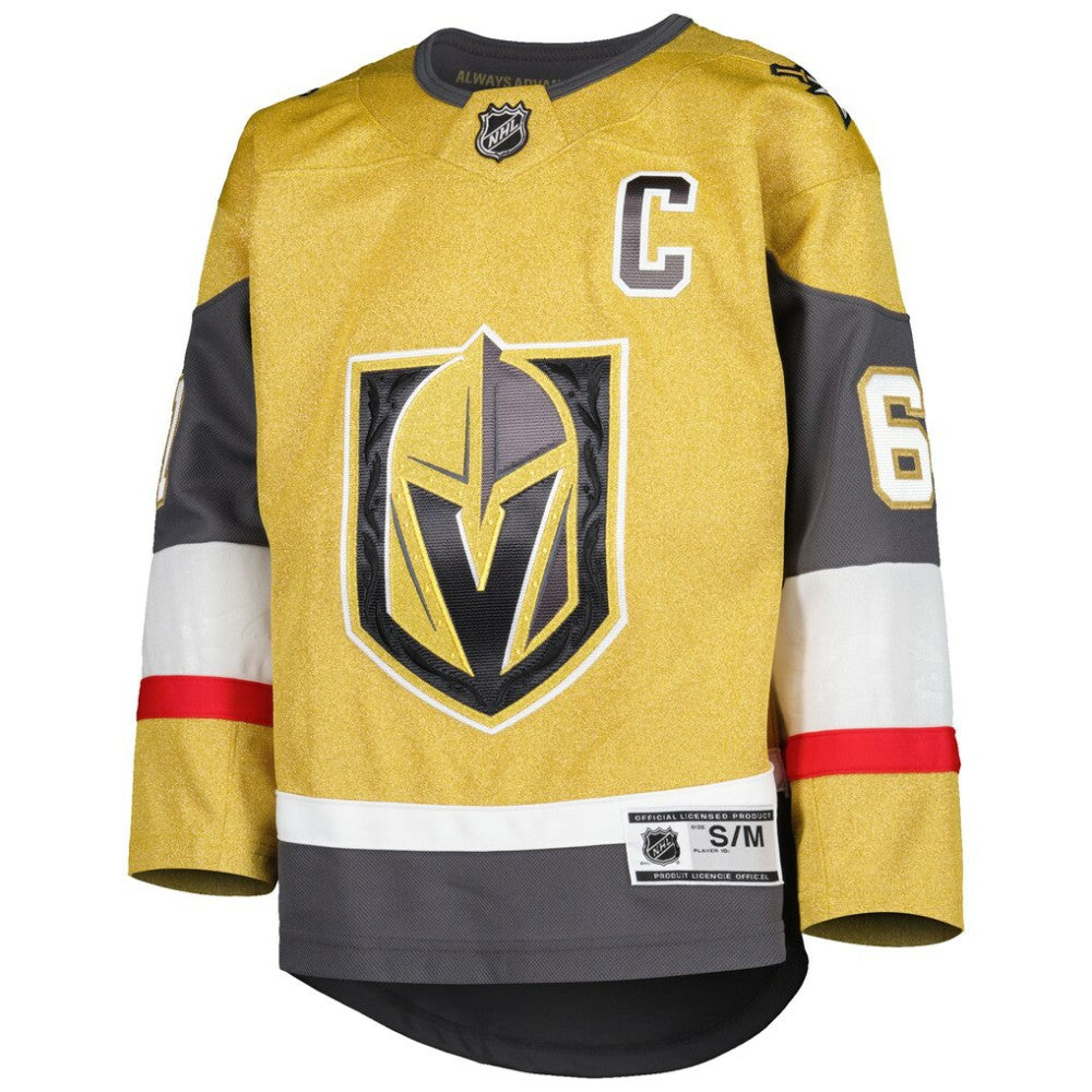 Mark Stone Vegas Golden Knights Youth Home Captain Patch Premier Player Jersey - Gold | US 4845239