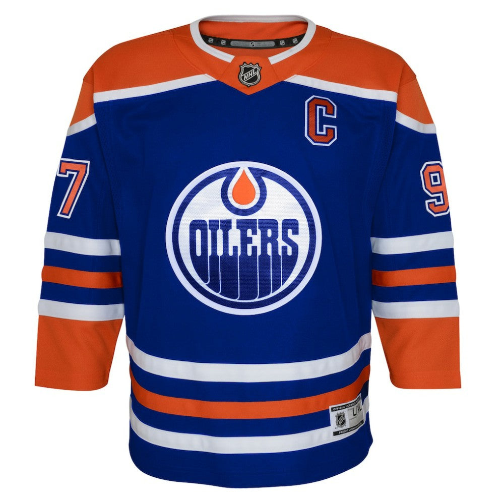 Connor McDavid Edmonton Oilers Youth Home Premier Player Jersey - Royal | US 4845241