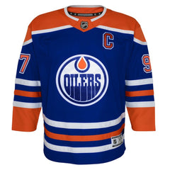 Connor McDavid Edmonton Oilers Youth Home Premier Player Jersey - Royal | US 4845241