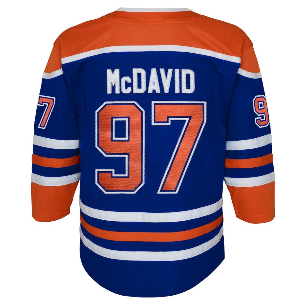 Connor McDavid Edmonton Oilers Youth Home Premier Player Jersey - Royal | US 4845241