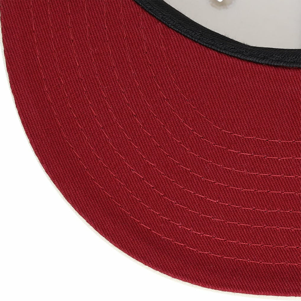 Washington Commanders New Era Chrome Color Dim 59FIFTY Fitted Hat - Cream Hats