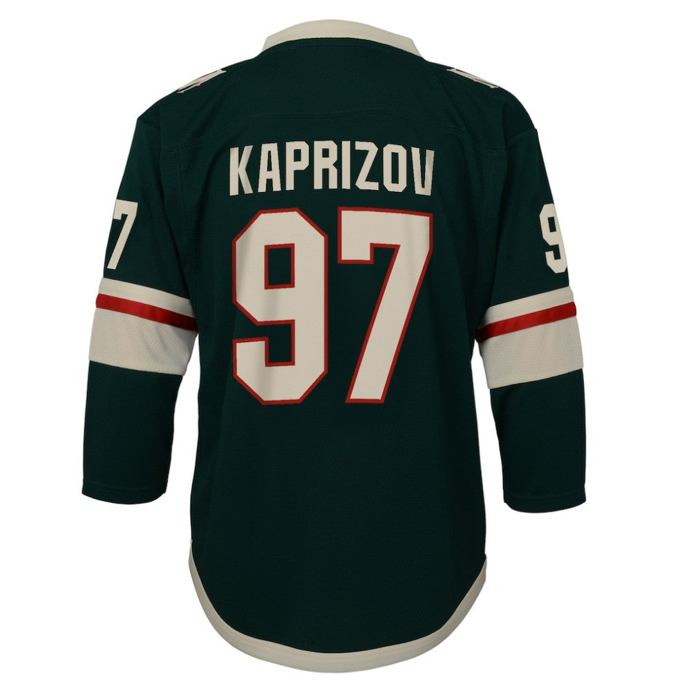 Kirill Kaprizov Minnesota Wild Youth Home Replica Player Jersey - Green | US 4845426