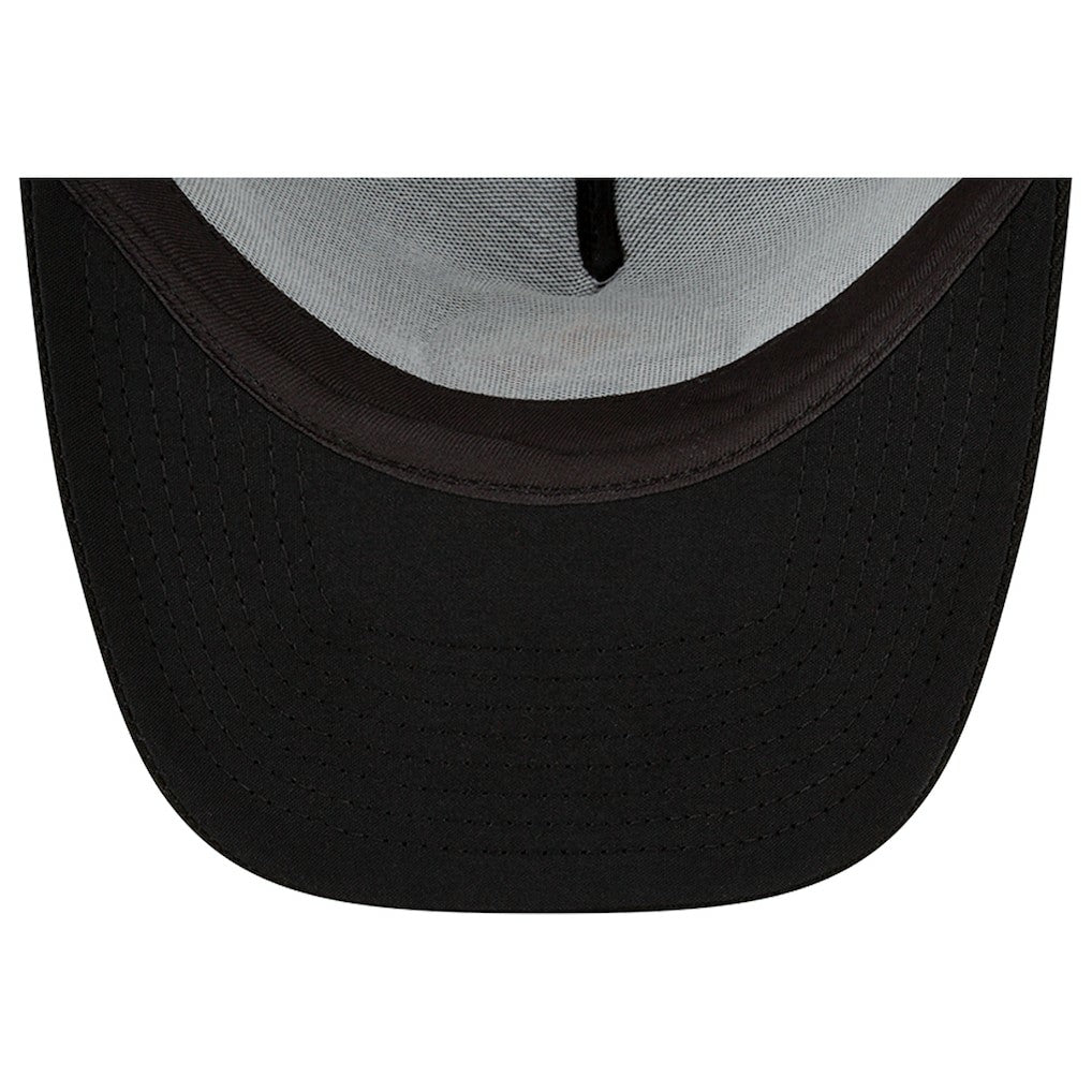 Cincinnati Bengals New Era A-Frame Trucker 9FORTY Adjustable Hat - Black Hats