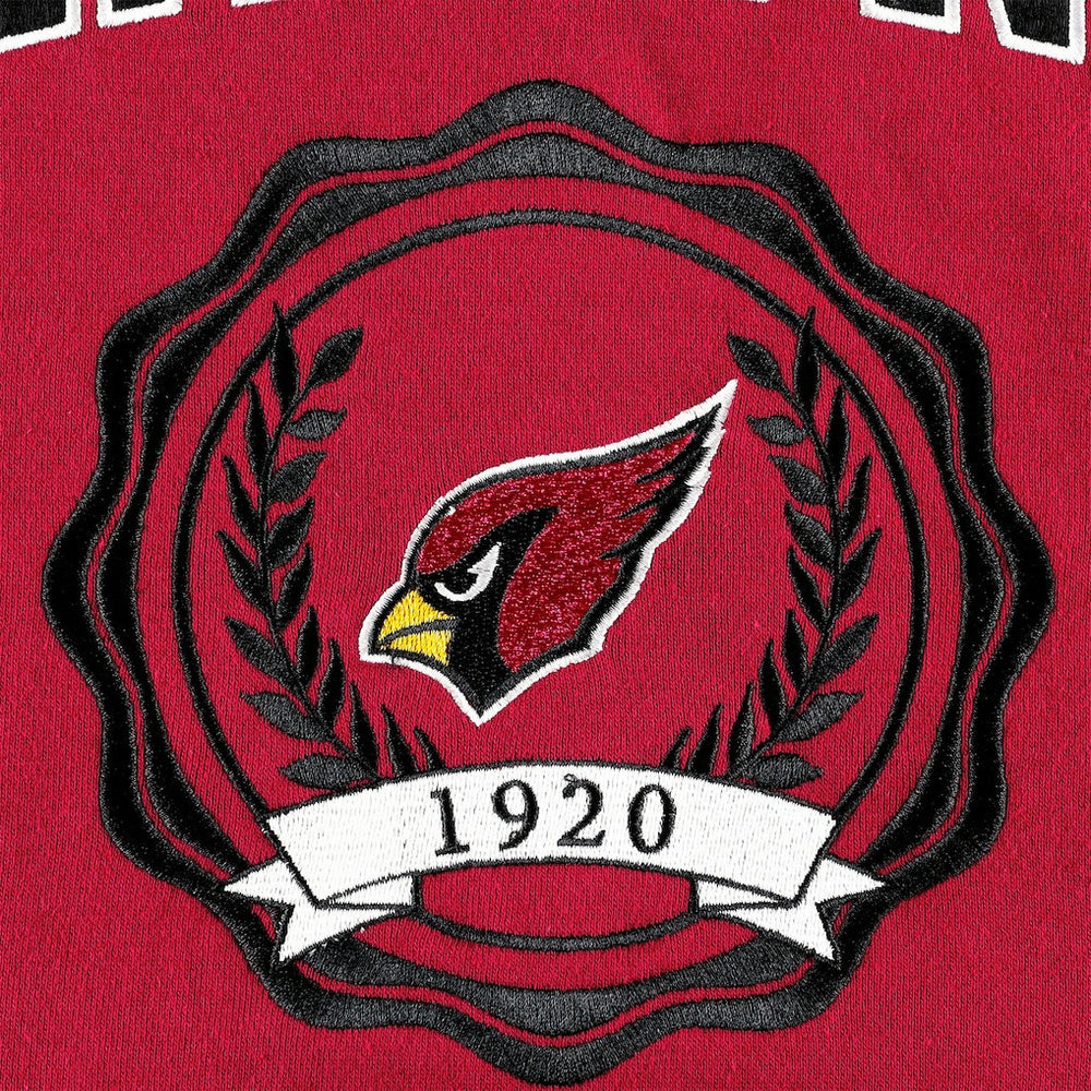 Arizona Cardinals Tommy Hilfiger Women's Becca Drop Shoulder Pullover Hoodie - Cardinal Hoodies