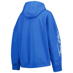 Los Angeles Chargers Tommy Hilfiger Women's Becca Drop Shoulder Pullover Hoodie - Powder Blue Hoodies