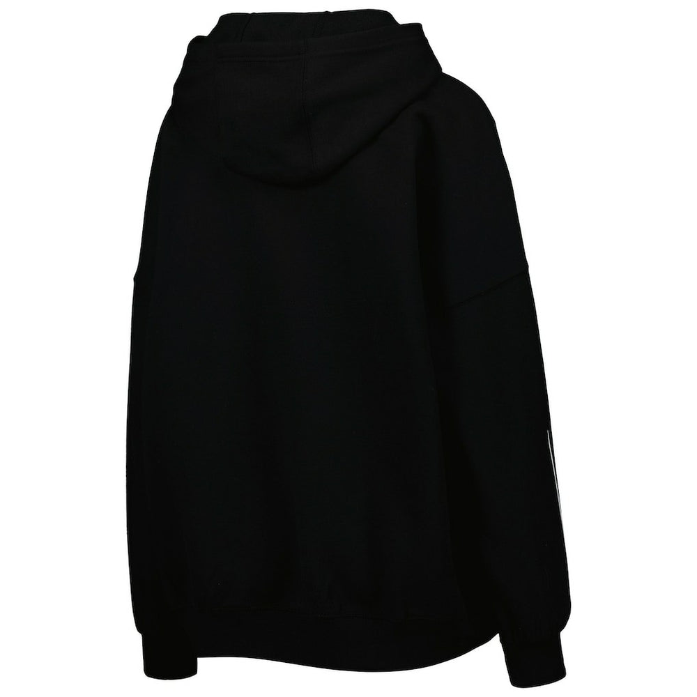 New Orleans Saints Tommy Hilfiger Women's Becca Drop Shoulder Pullover Hoodie - Black Hoodies