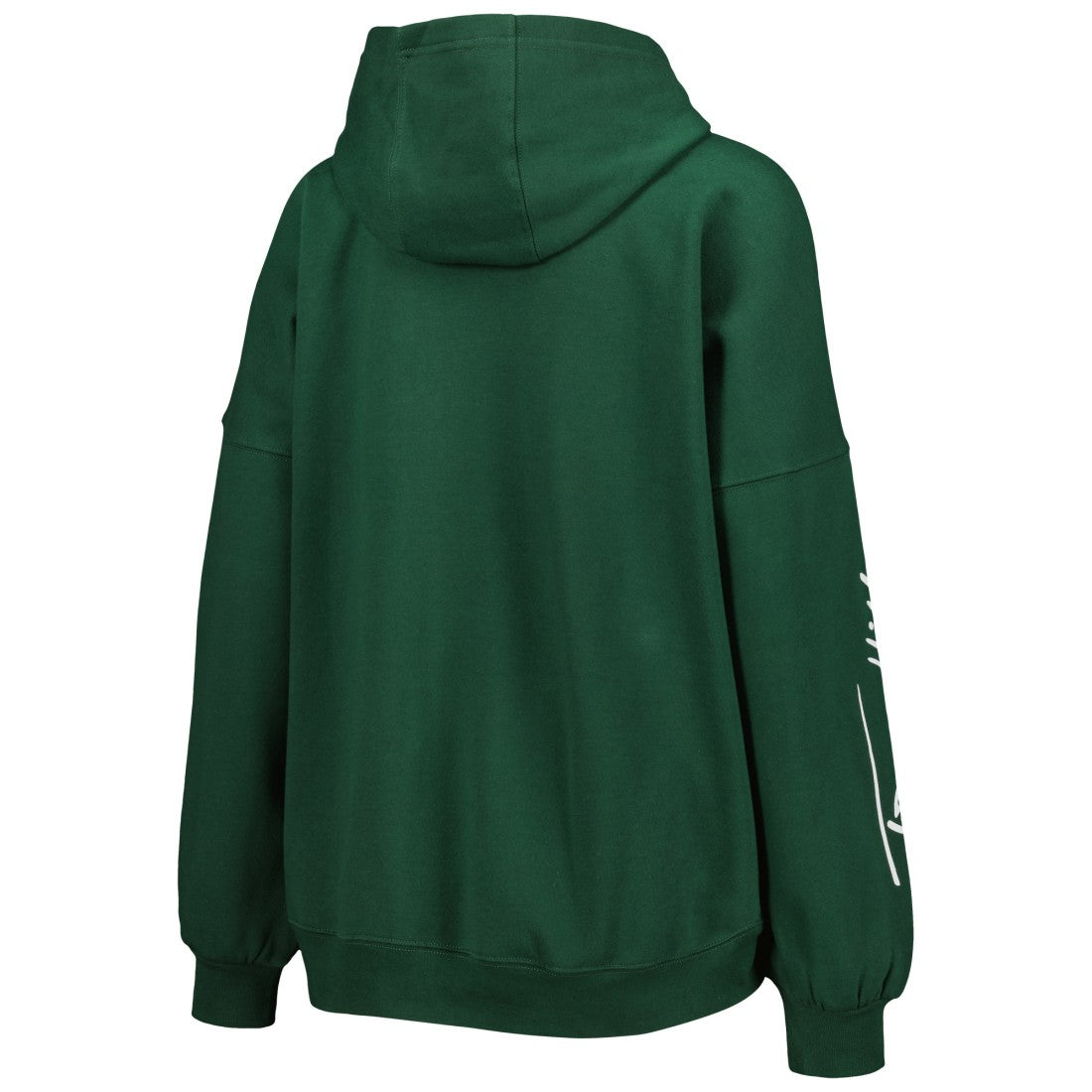 Green Bay Packers Tommy Hilfiger Women's Becca Drop Shoulder Pullover Hoodie - Green Hoodies