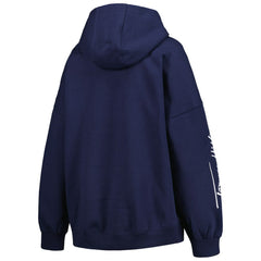 Seattle Seahawks Tommy Hilfiger Women's Becca Drop Shoulder Pullover Hoodie - College Navy Hoodies