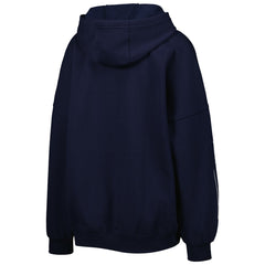 Tennessee Titans Tommy Hilfiger Women's Becca Drop Shoulder Pullover Hoodie - Navy Hoodies