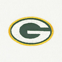 Green Bay Packers DKNY Sport Women's Bobbi Color Blocked Pullover Hoodie - White/Green Hoodies