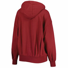 Arizona Cardinals MSX by Michael Strahan Women's Emerson Lightweight Full-Zip Hoodie - Cardinal Hoodies