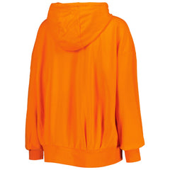 Denver Broncos MSX by Michael Strahan Women's Emerson Lightweight Full-Zip Hoodie - Orange Hoodies