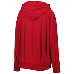 Atlanta Falcons MSX by Michael Strahan Women's Emerson Lightweight Full-Zip Hoodie - Red Hoodies