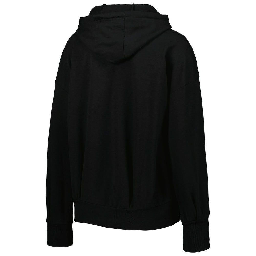 New Orleans Saints MSX by Michael Strahan Women's Emerson Lightweight Full-Zip Hoodie - Black Hoodies