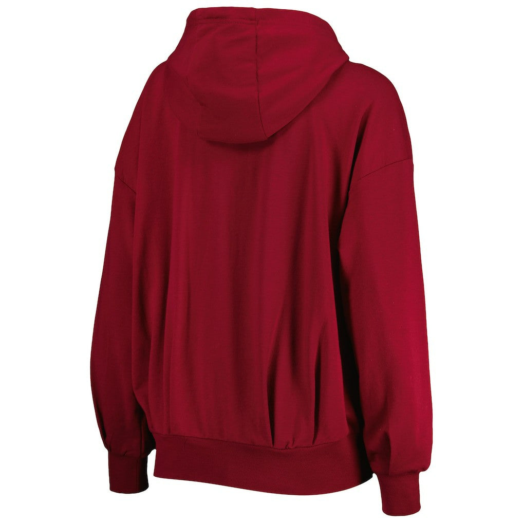 Washington Commanders MSX by Michael Strahan Women's Emerson Lightweight Full-Zip Hoodie - Burgundy Hoodies
