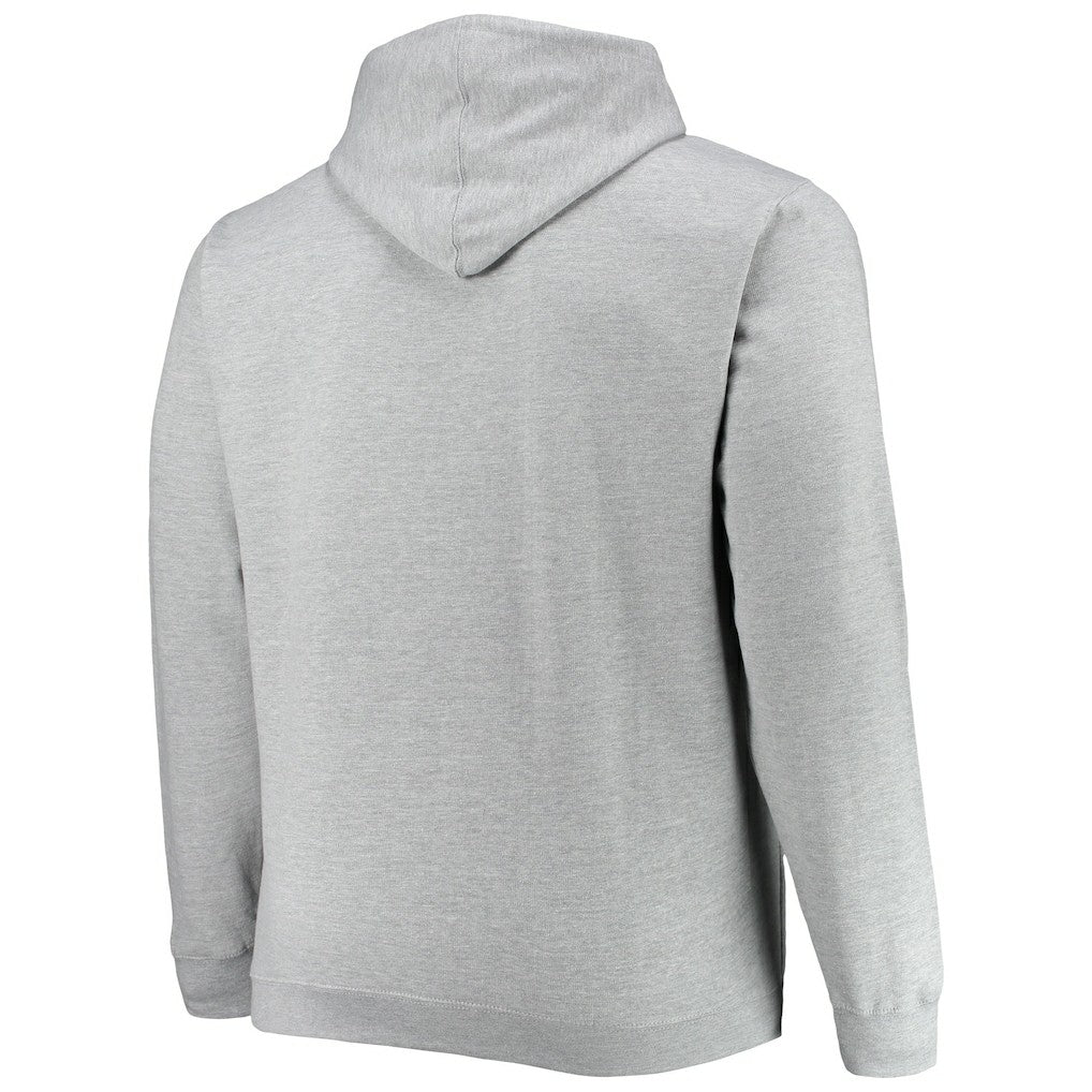 Chicago Bulls Big & Tall Heart & Soul Pullover Hoodie Heathered Gray