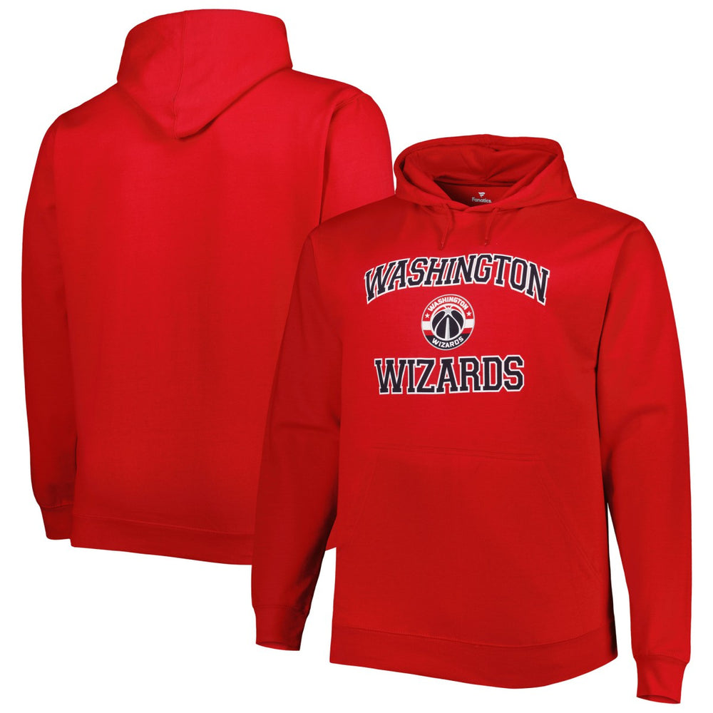 Washington Wizards Big & Tall Heart & Soul Pullover Hoodie Red outlet
