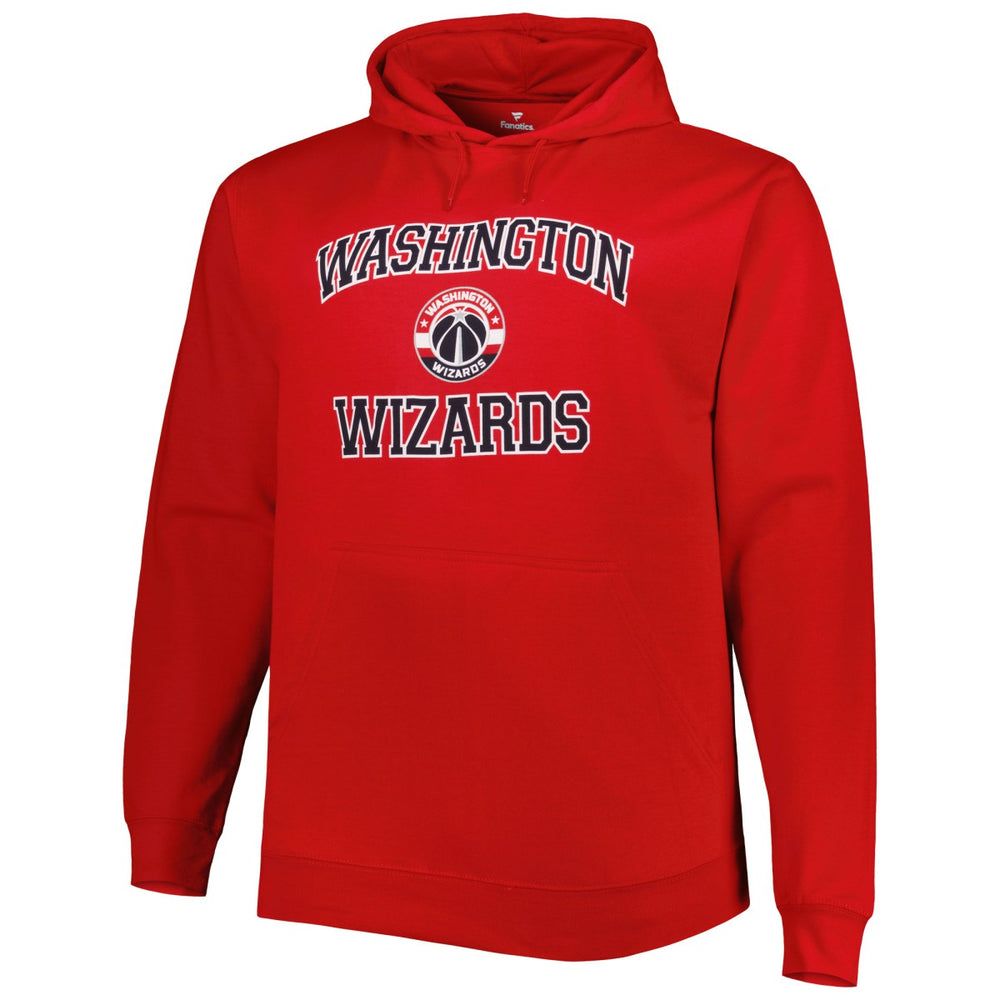 Washington Wizards Big & Tall Heart & Soul Pullover Hoodie Red outlet