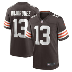 Corey Bojorquez Cleveland Browns Game Jersey - Brown Jerseys
