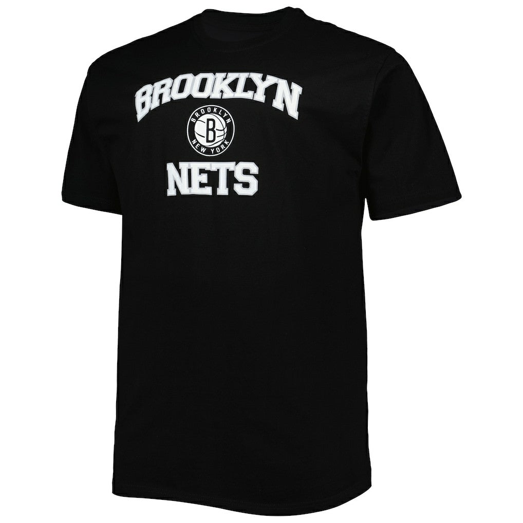Brooklyn Nets Big & Tall Heart & Soul T-Shirt Black