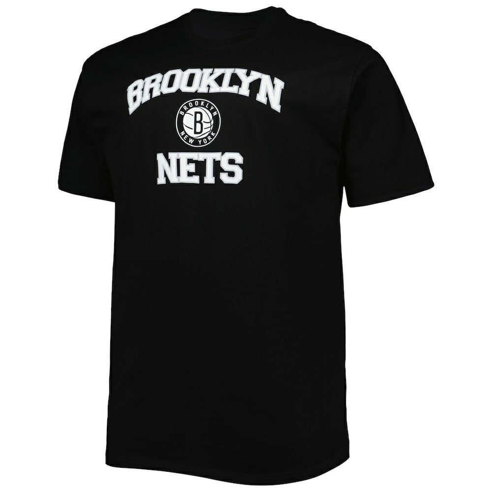 Brooklyn Nets Big & Tall Heart & Soul T-Shirt Black