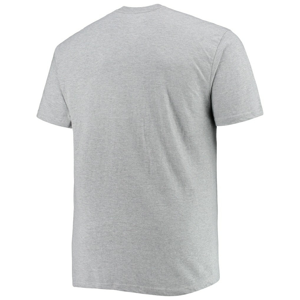 Brooklyn Nets Big & Tall Heart & Soul T-Shirt Heathered Gray outlet