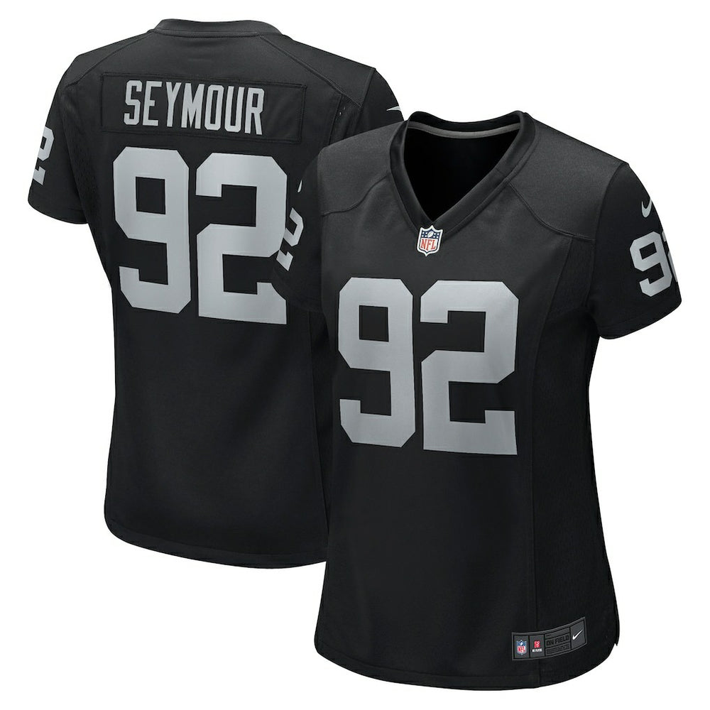 Richard Seymour Las Vegas Raiders Women's Retired Player Game Jersey - Black Jerseys