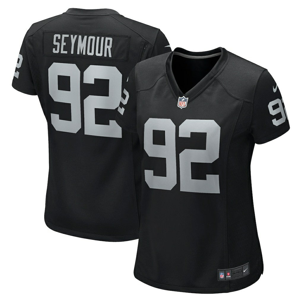 Richard Seymour Las Vegas Raiders Women's Retired Player Game Jersey - Black Jerseys
