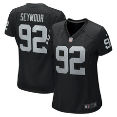 Richard Seymour Las Vegas Raiders Women's Retired Player Game Jersey - Black Jerseys