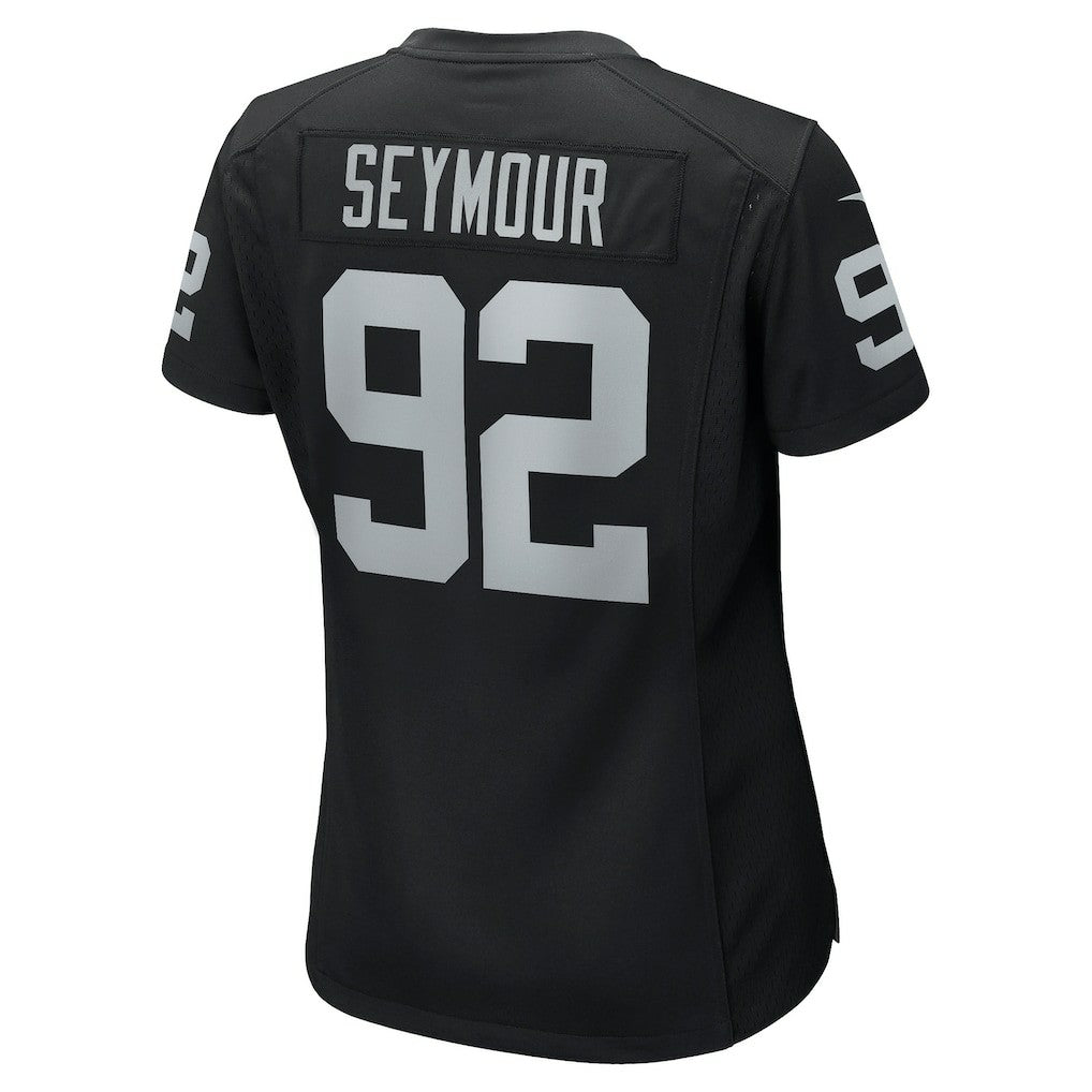Richard Seymour Las Vegas Raiders Women's Retired Player Game Jersey - Black Jerseys
