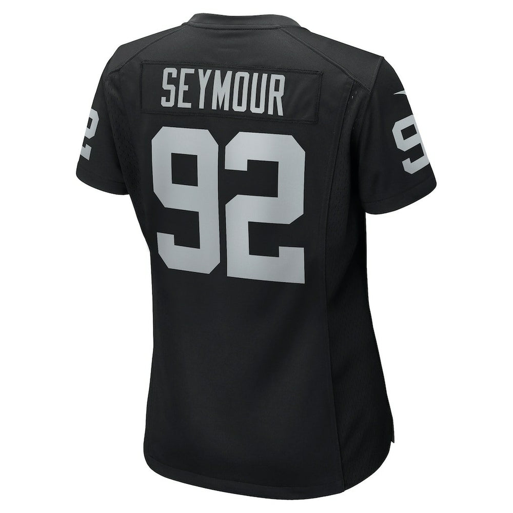 Richard Seymour Las Vegas Raiders Women's Retired Player Game Jersey - Black Jerseys