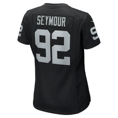 Richard Seymour Las Vegas Raiders Women's Retired Player Game Jersey - Black Jerseys