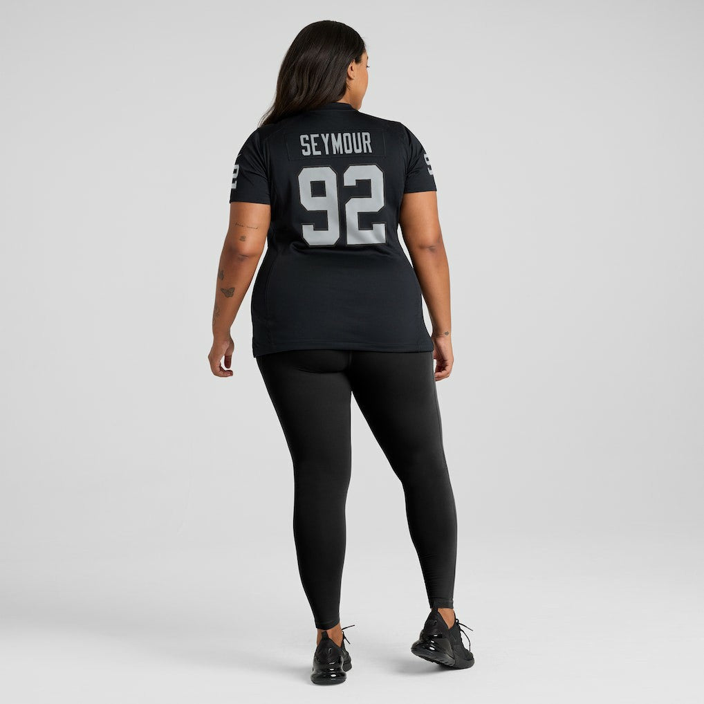 Richard Seymour Las Vegas Raiders Women's Retired Player Game Jersey - Black Jerseys
