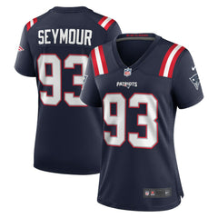 Richard Seymour New England Patriots Women's Retired Player Game Jersey - Navy Jerseys