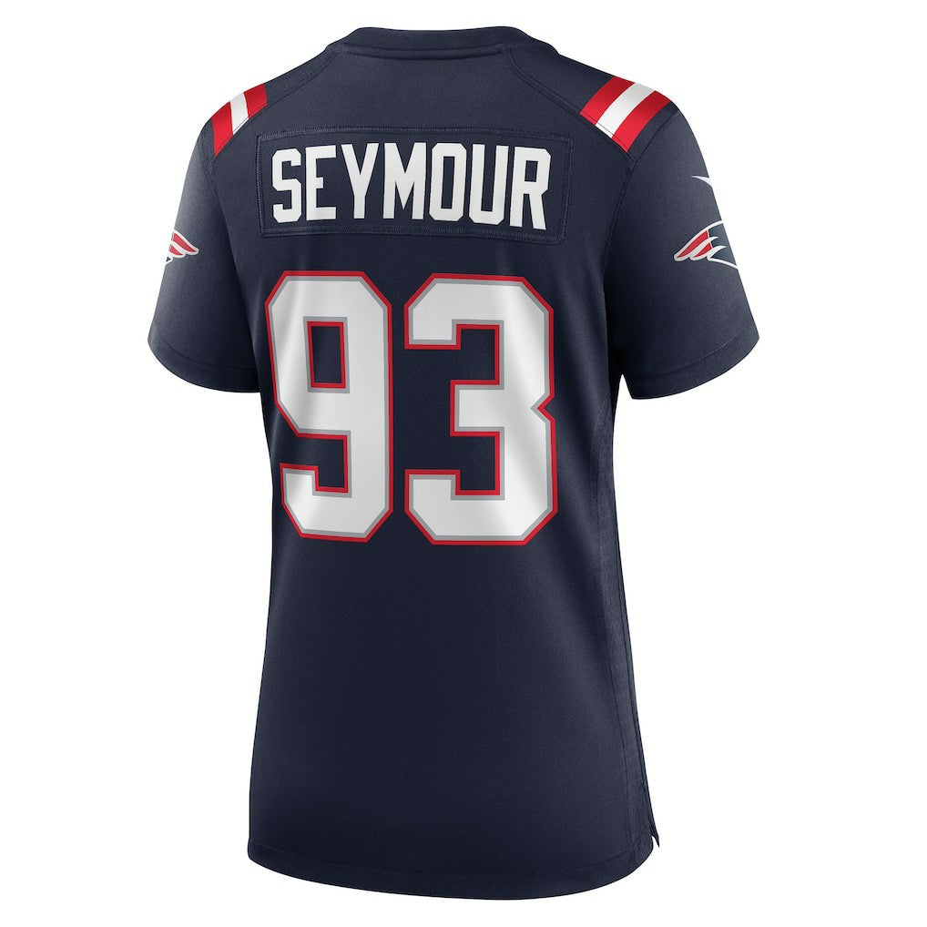 Richard Seymour New England Patriots Women's Retired Player Game Jersey - Navy Jerseys