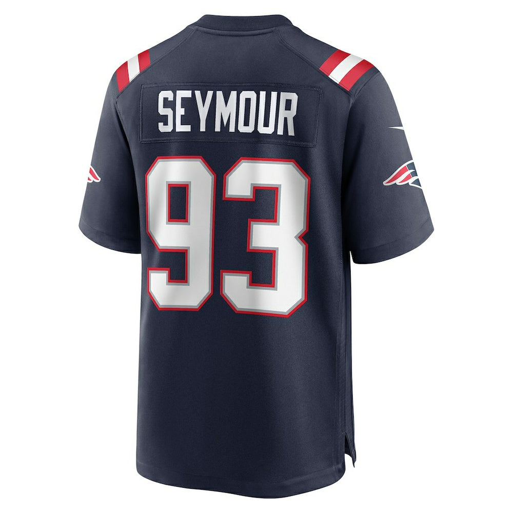 Richard Seymour New England Patriots Retired Player Game Jersey - Navy Jerseys