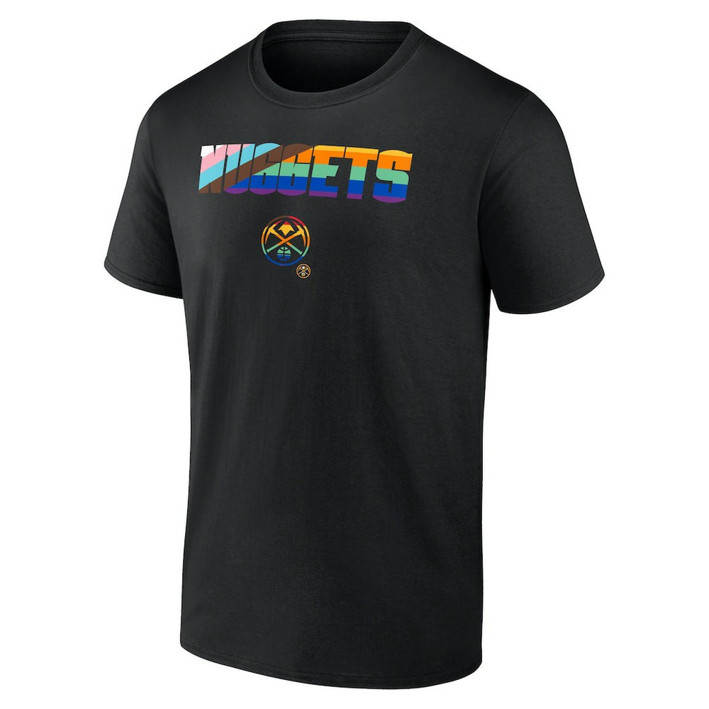 Denver Nuggets Pride T-Shirt Black
