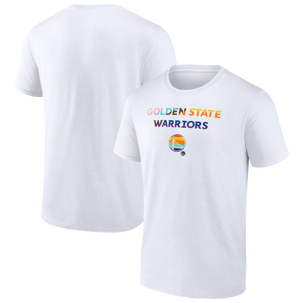 Golden State Warriors Pride T-Shirt White outlet